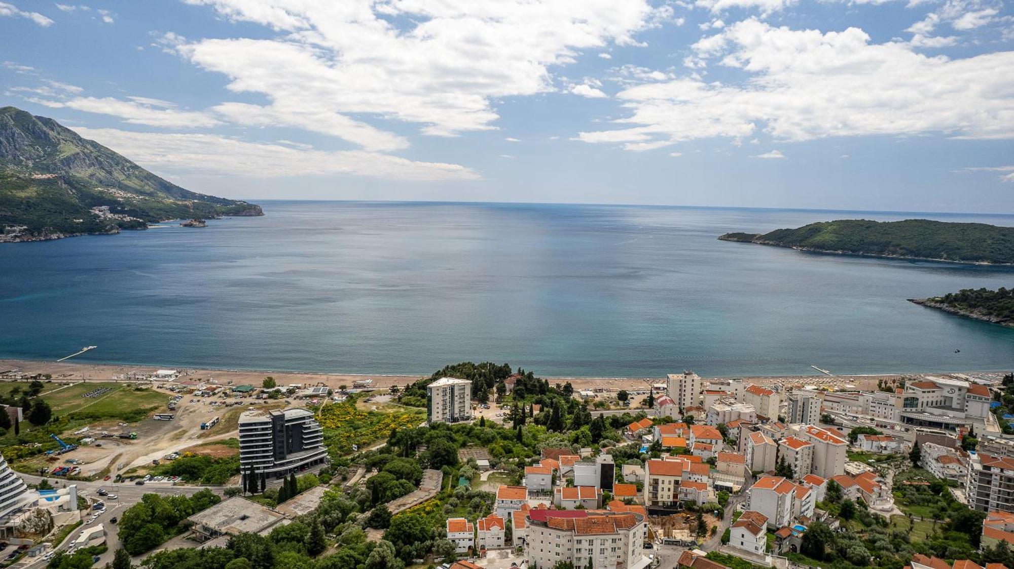 Modern Top Floor Sea View 3Br With Pools, Spa & Fitness Becici  Bagian luar foto