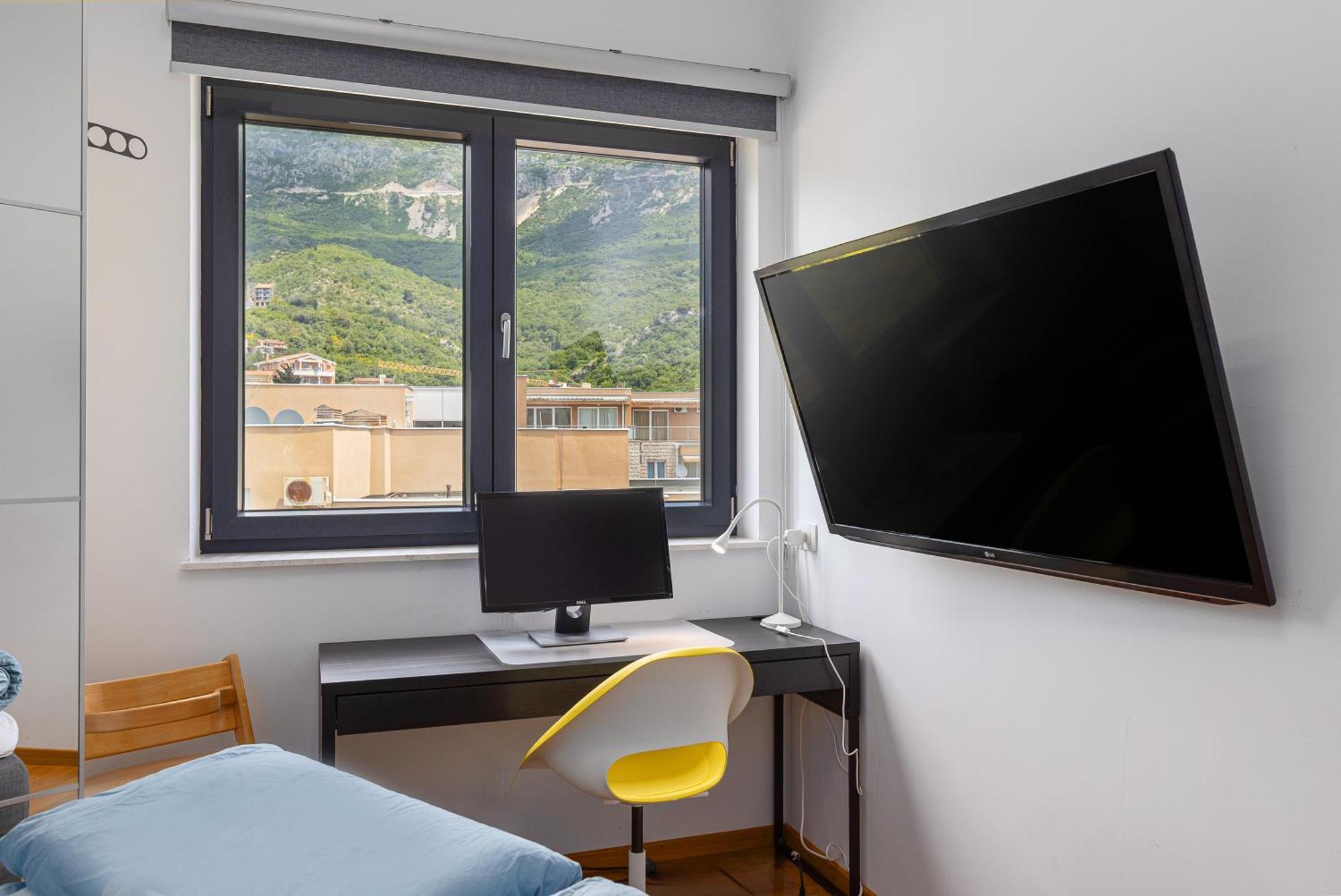 Modern Top Floor Sea View 3Br With Pools, Spa & Fitness Becici  Bagian luar foto
