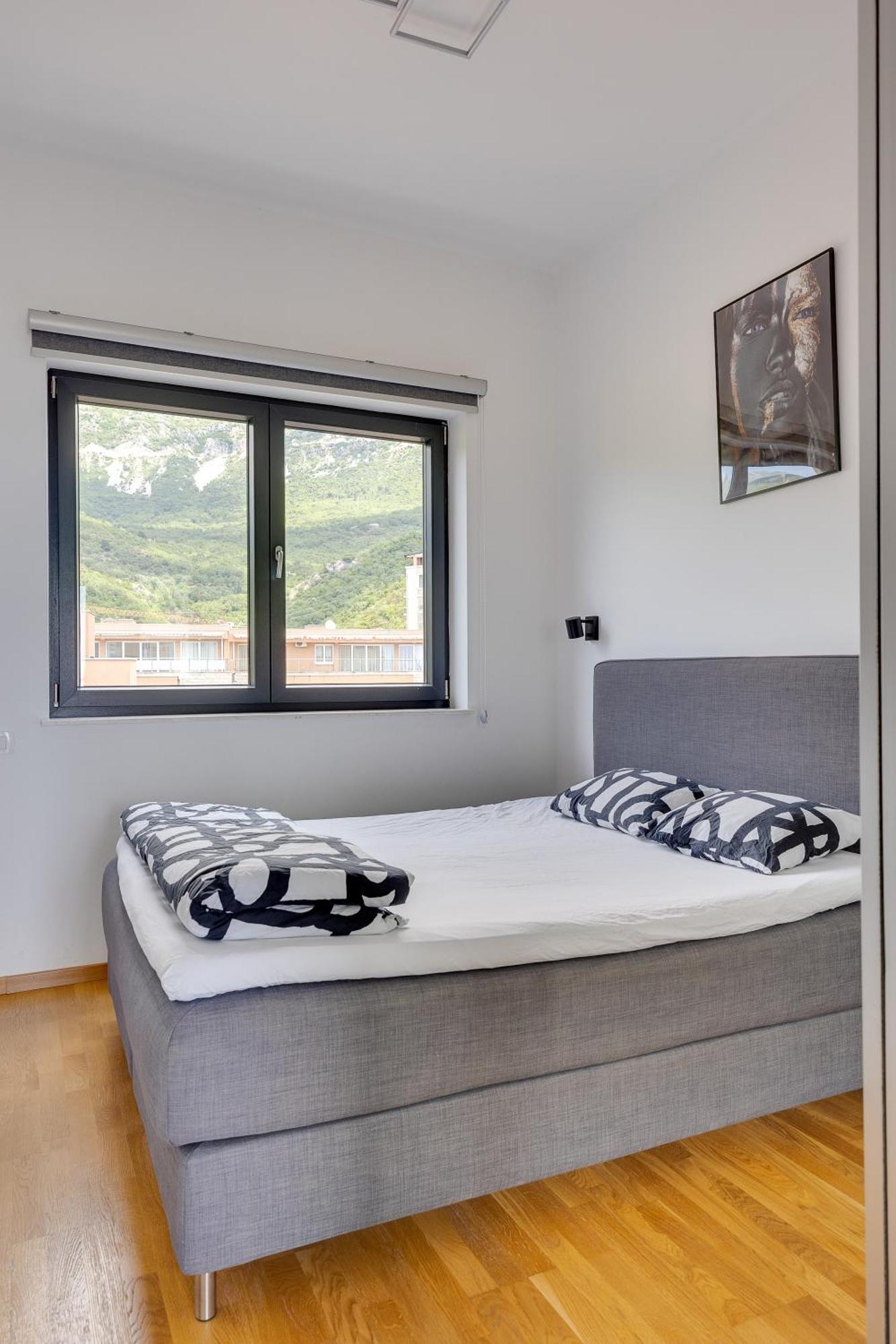 Modern Top Floor Sea View 3Br With Pools, Spa & Fitness Becici  Bagian luar foto